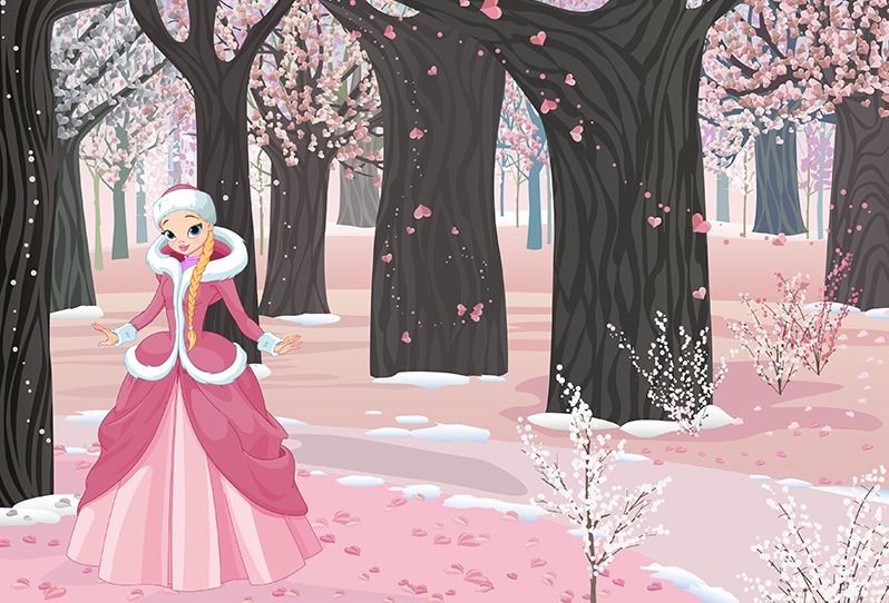 Ceo dezen Foto tapete Winter Fairytale 2